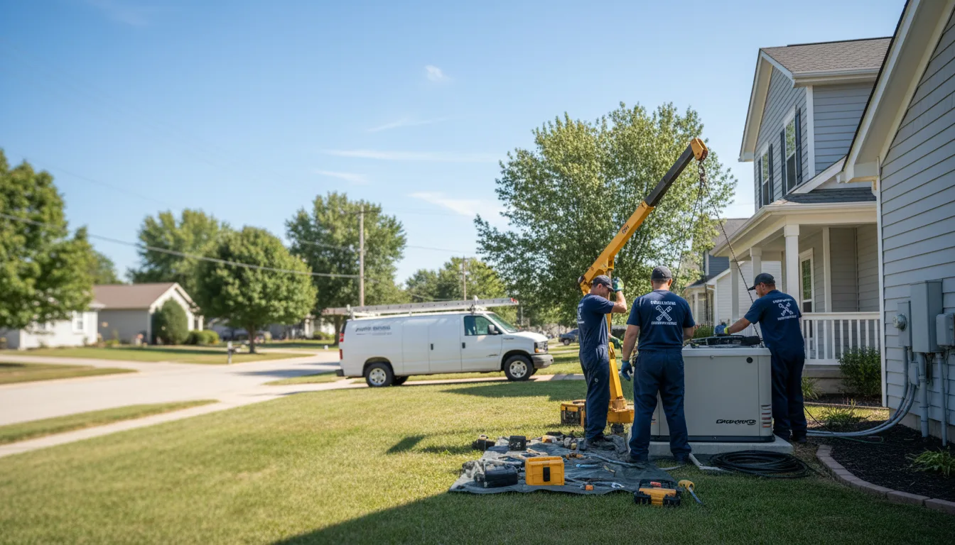 Generator Installation in Bordelonville, LA near me
